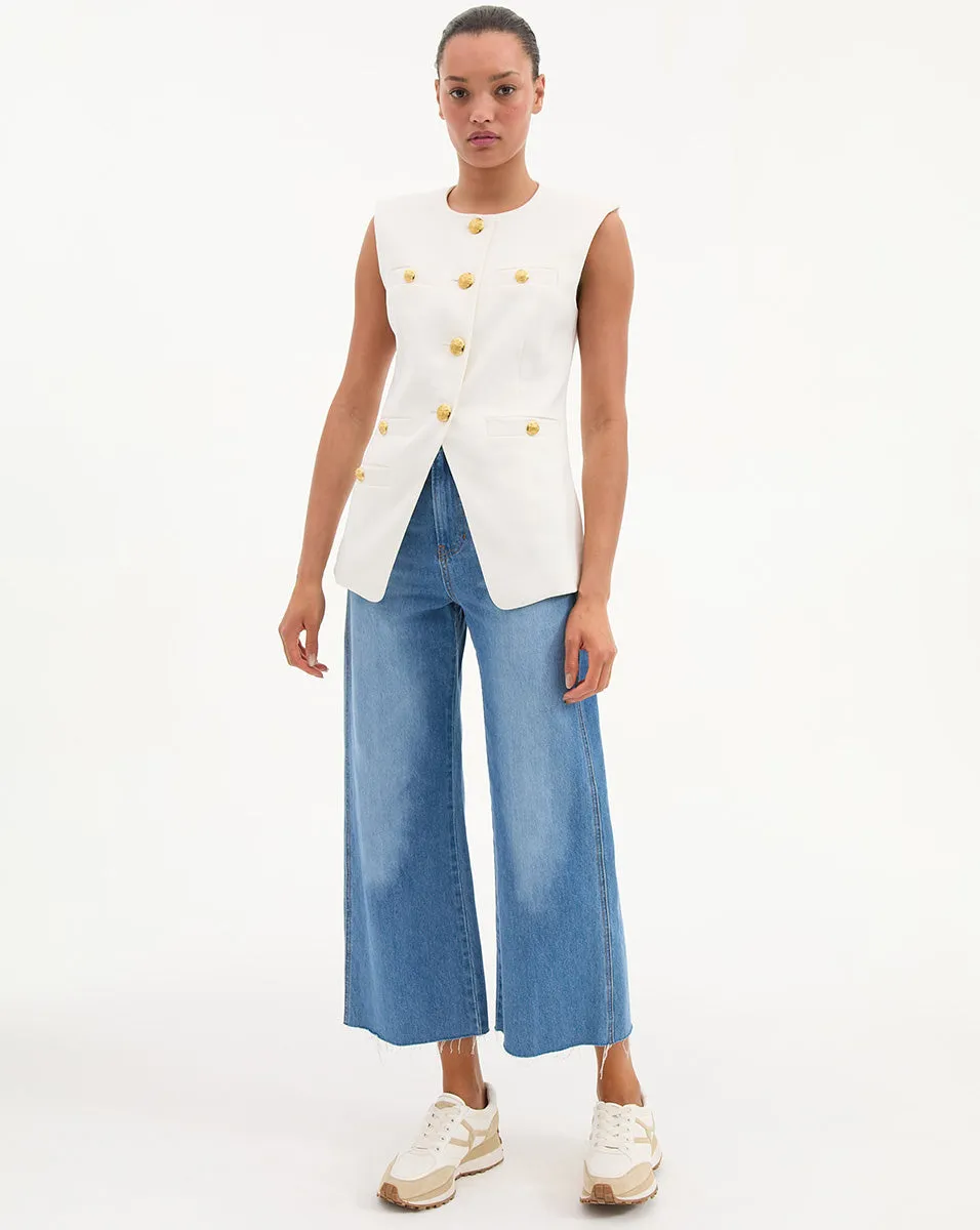 Tamara Linen Vest