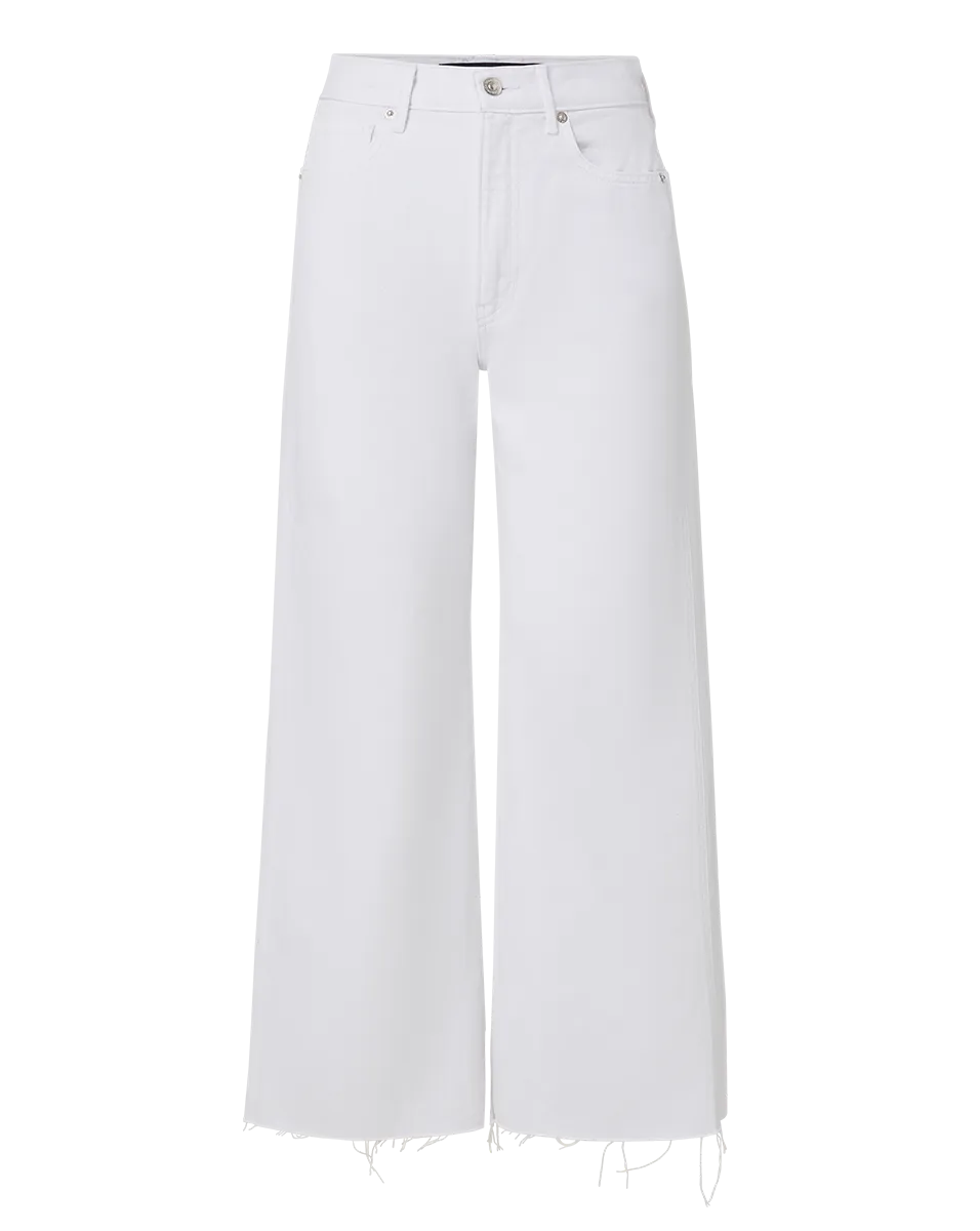 Taylor Cropped Wide-Leg Jean