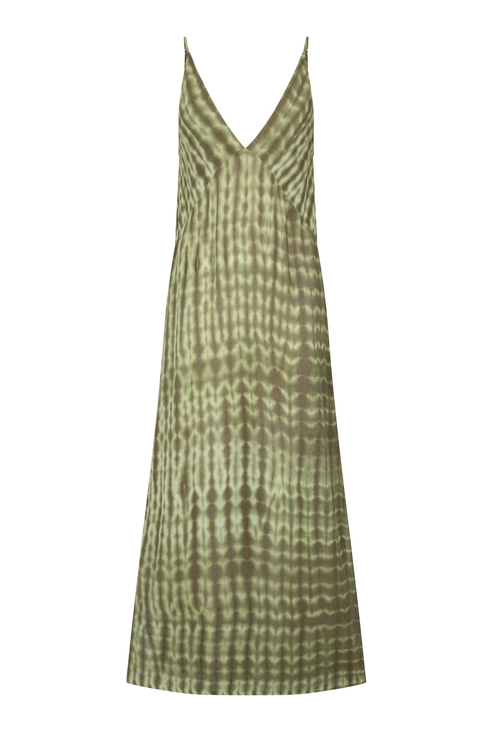 THE TROPICS MIDI DRESS - KHAKI