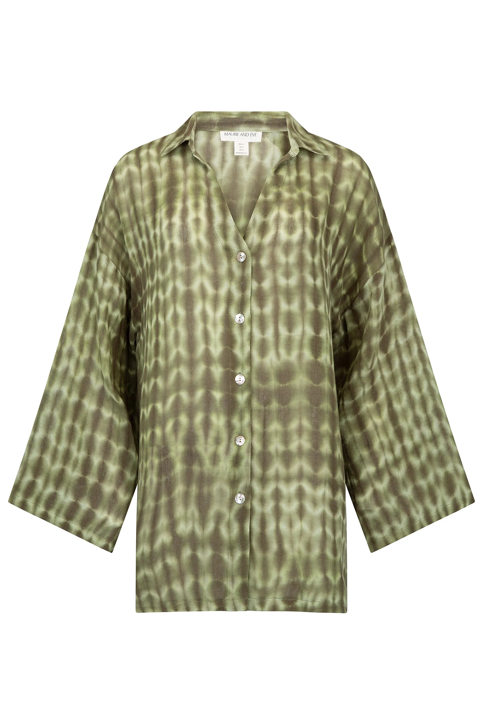 THE TROPICS SHIRT - KHAKI