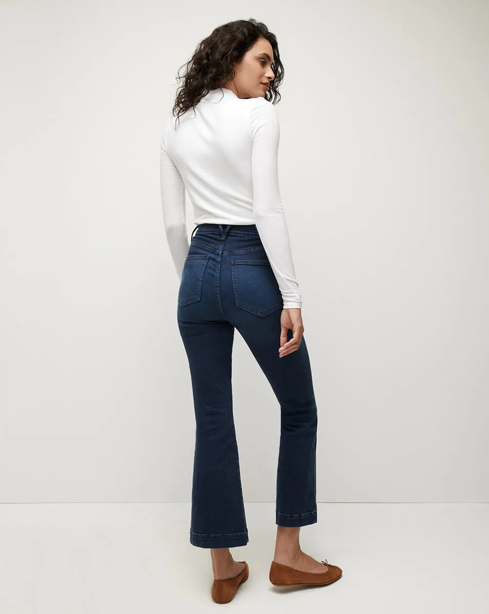 Theresa Ruched Turtleneck