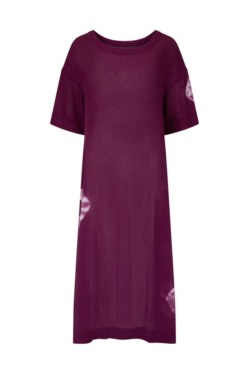 TREAD LIGHTLY MAXI DRESS - MAUVE
