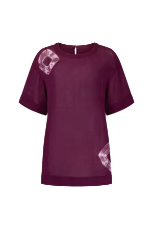 TREAD LIGHTLY MINI DRESS - MAUVE