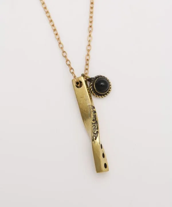 Twisted Pendant Necklace