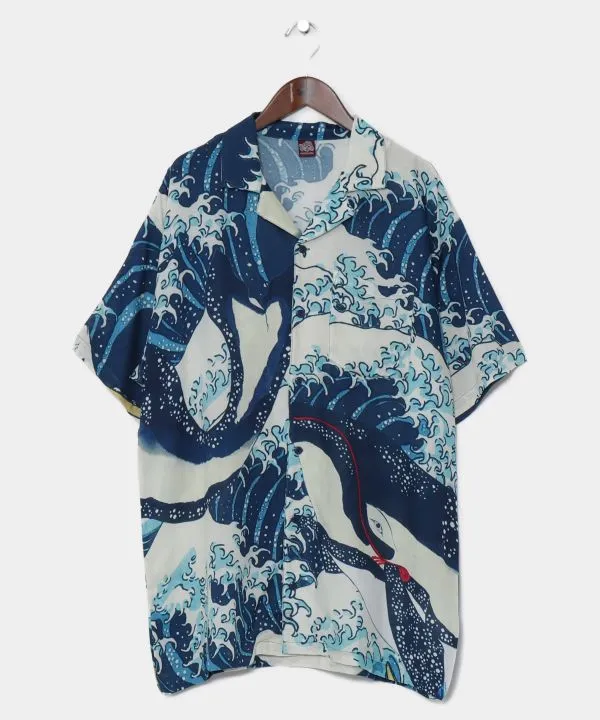 UKIYOE Print Men's Shirt