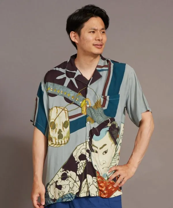 UKIYOE Print Men's Shirt