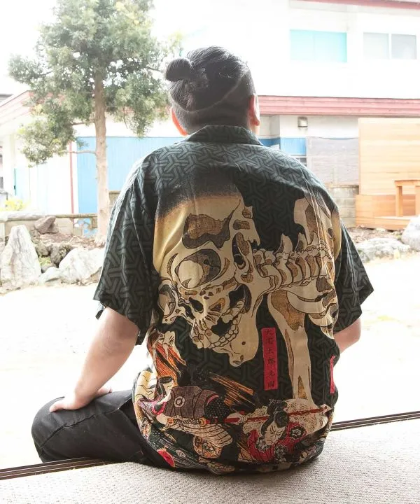UKIYOE Print Men's Shirt
