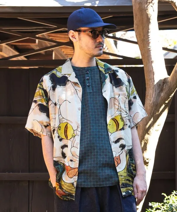 UKIYOE Print Men's Shirt
