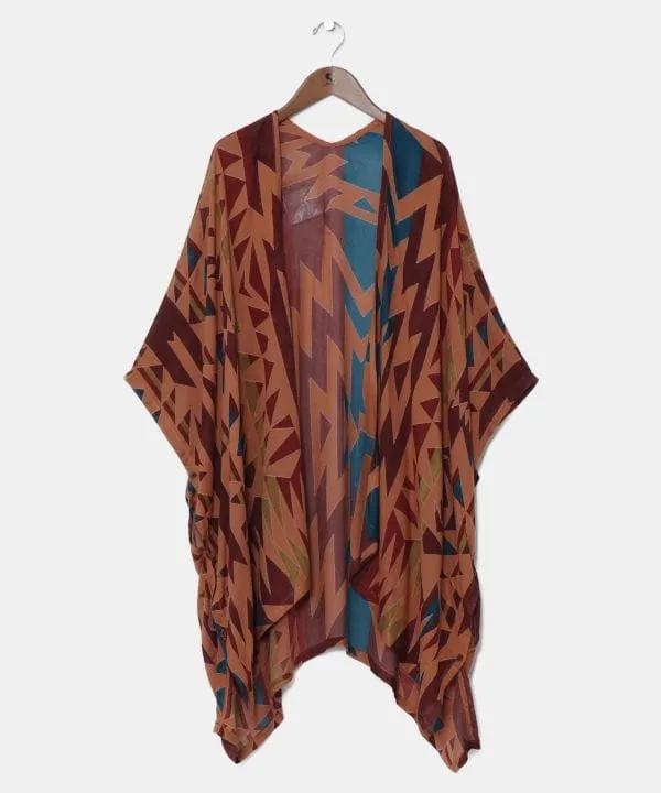 UV Protection Packable Kimono