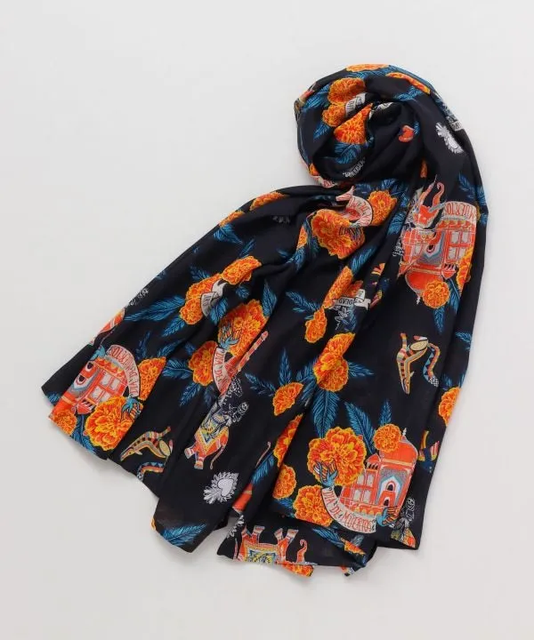 UV Protection Travelling Calavera Wrap