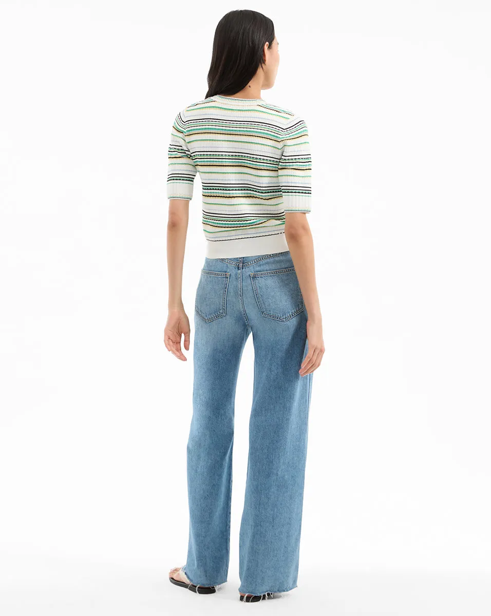 Varia Striped Cardigan