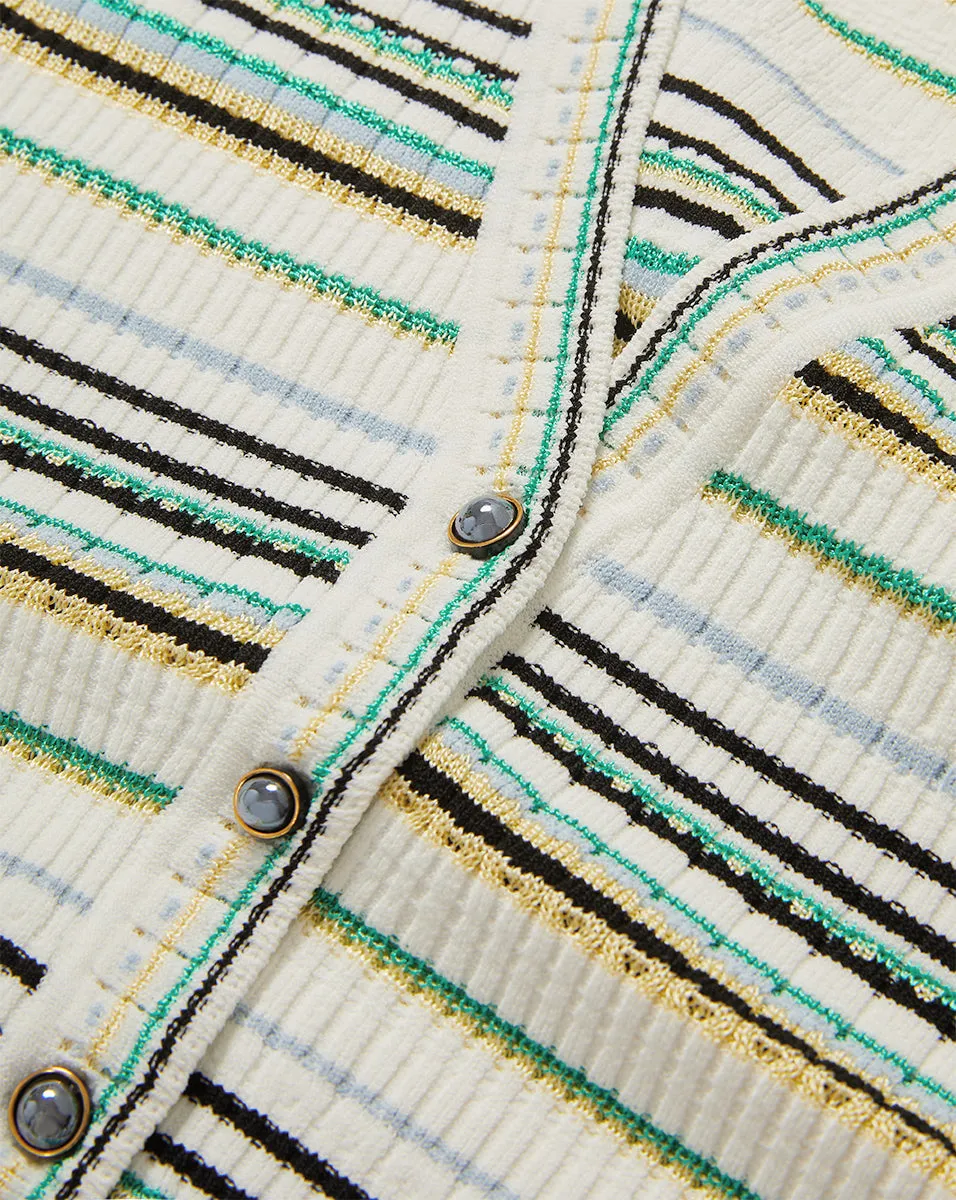 Varia Striped Cardigan