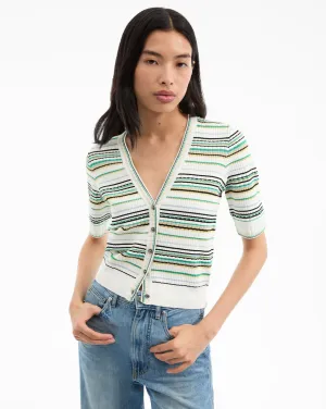 Varia Striped Cardigan