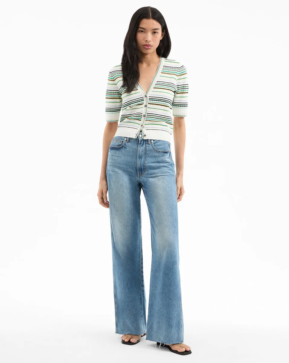 Varia Striped Cardigan