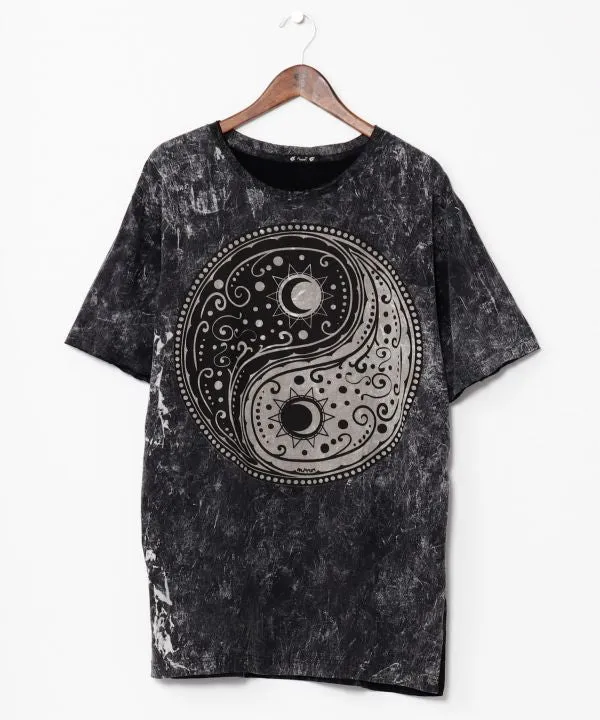 Vintage Style Acid Wash Tee