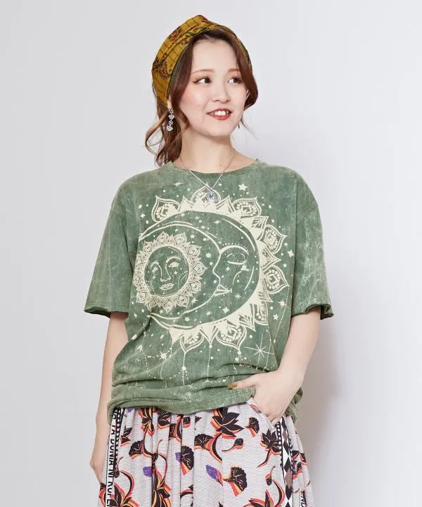 Vintage Style Acid Wash Tee