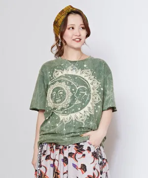 Vintage Style Acid Wash Tee
