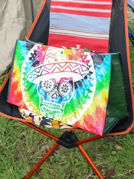 Vinyl Shopping Bag