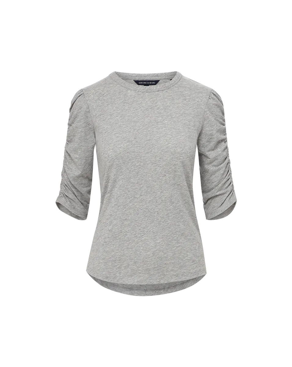 Waldorf Ruched-Sleeve T-Shirt