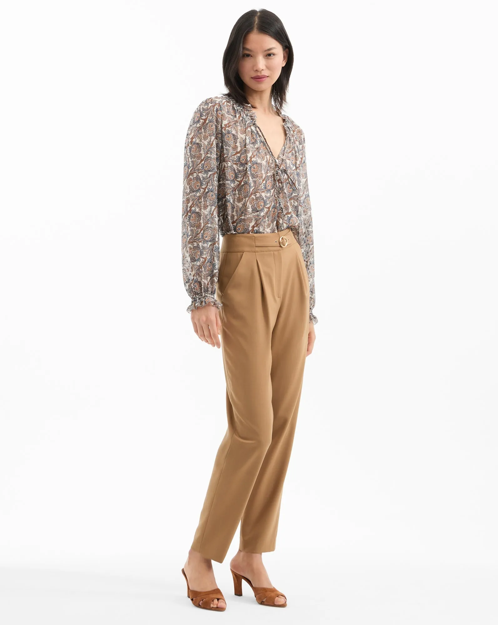 Wisteria Cropped Pant