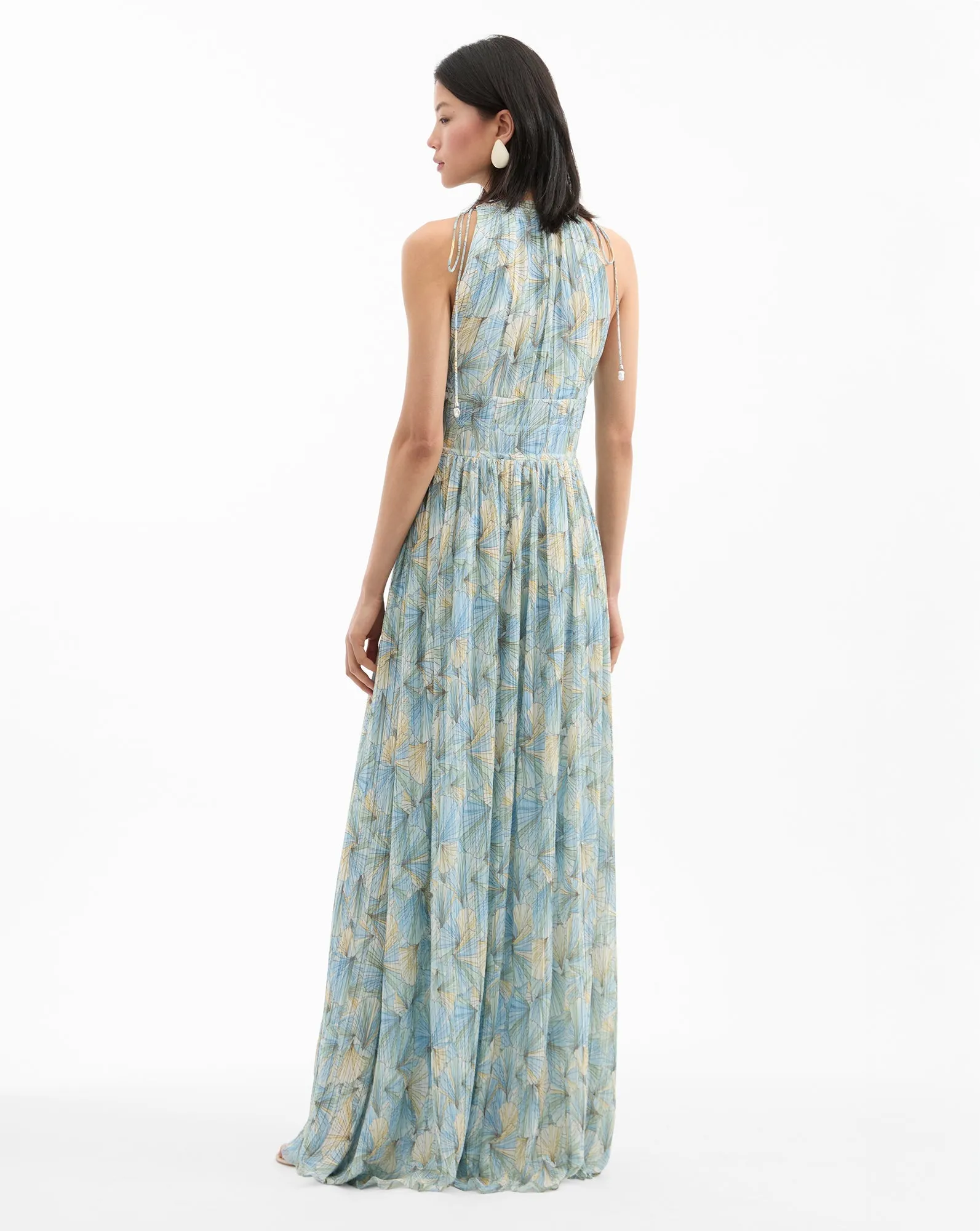 Yardley Pleated Maxi Dress