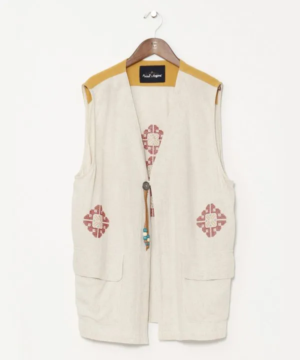 YOKOHAMA BEER x grn x Amina Beer Lover Vest