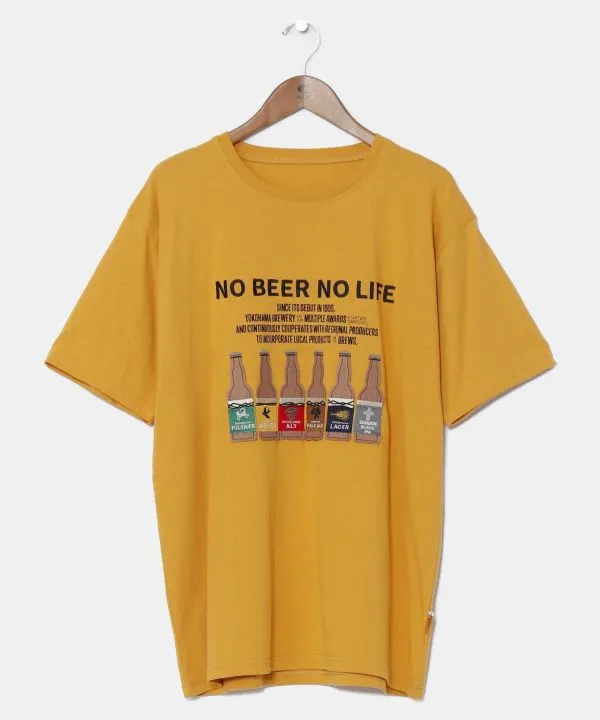 YOKOHAMA BEER x GRN x AMINA Beer Tee