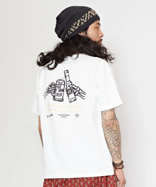 YOKOHAMA BEER x GRN x AMINA KANPAI Tee