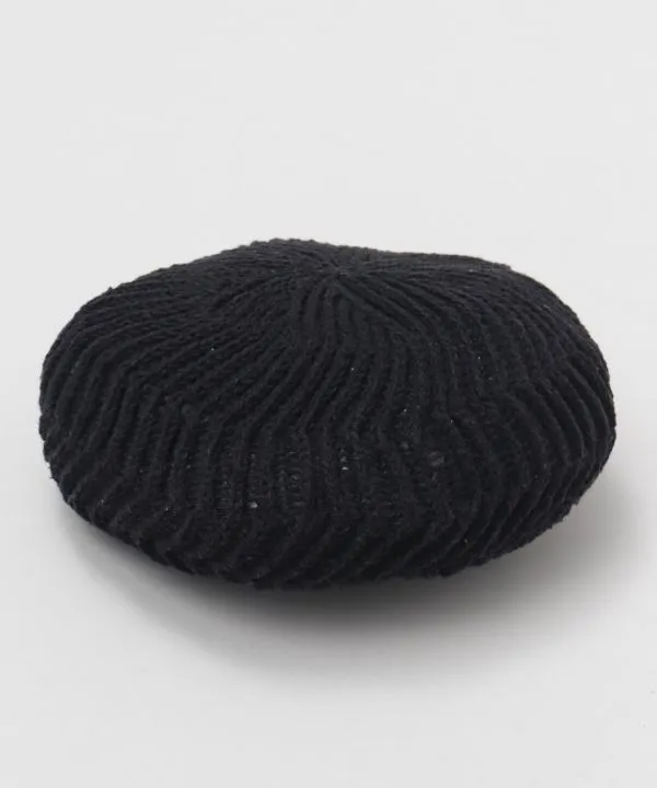 Zigzag Knit Beret