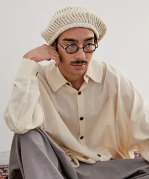 Zigzag Knit Beret