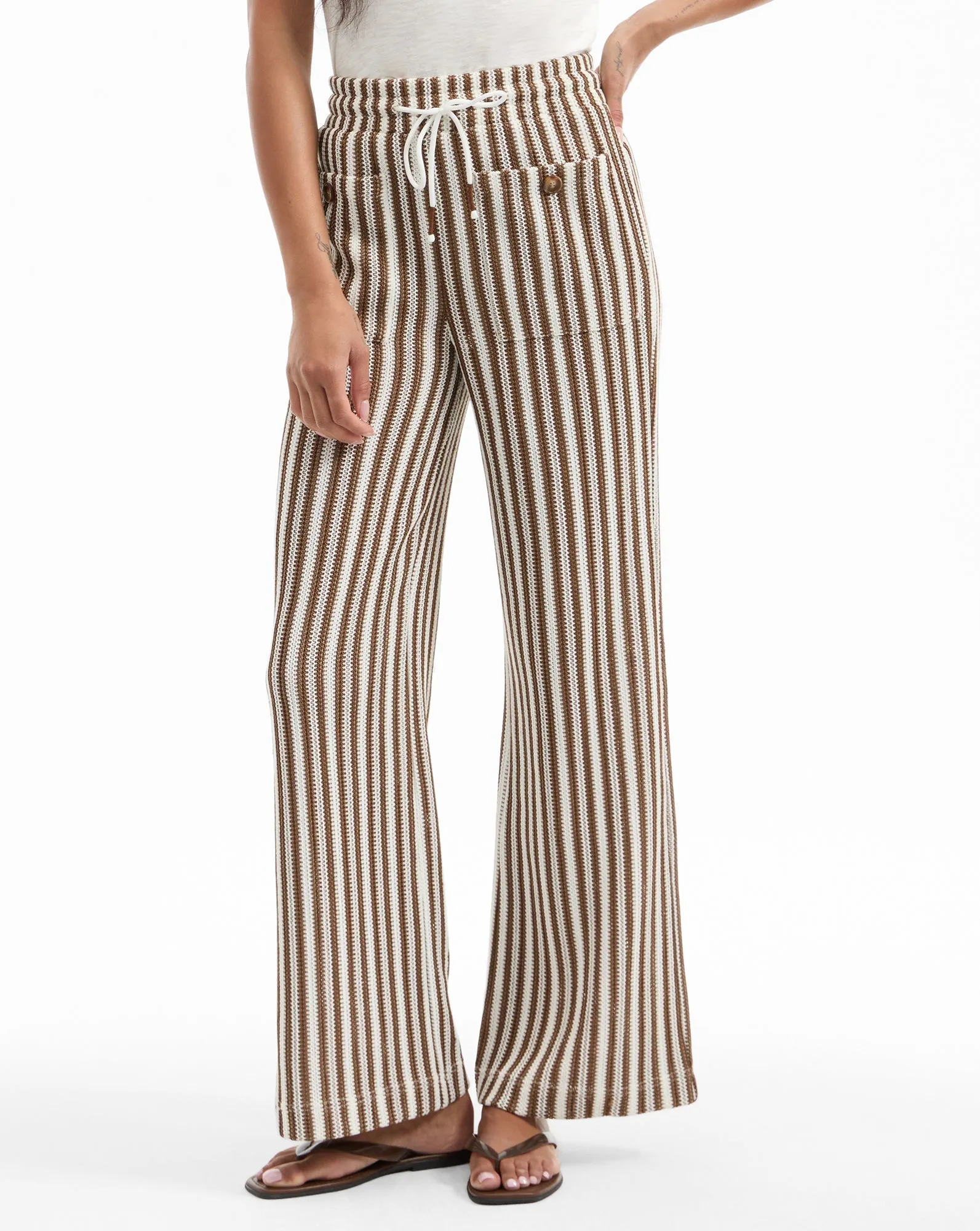 Zosia Striped Knit Pant