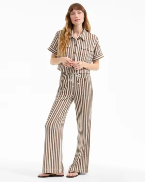 Zosia Striped Knit Pant